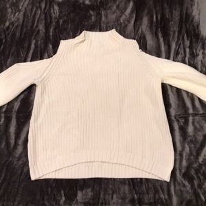 Cold shoulder sweater